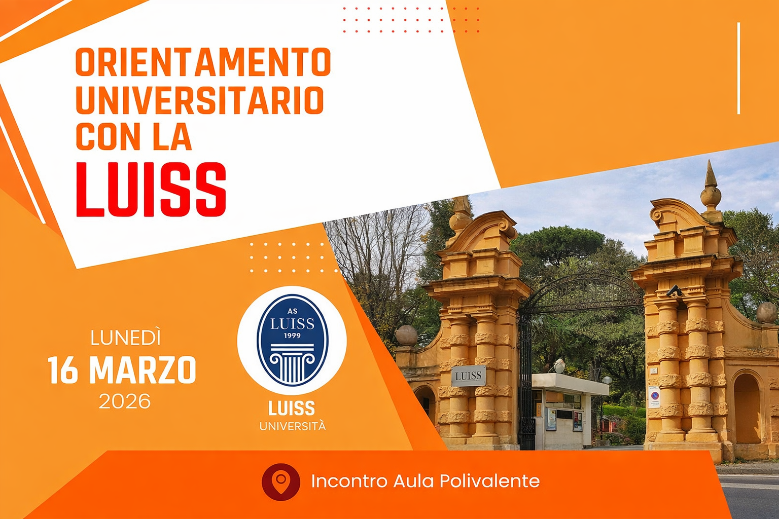 Orientamento Universitario con la LUISS