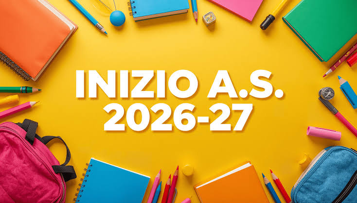 Circolare inizio anno scolastico 2026/27